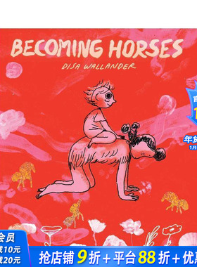 【现货】Becoming Horses 变成了马 另类漫画家Disa Wallander 英文原版