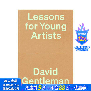 【现货】给年轻艺术家的创作课 英国艺术家David Gentleman的毕生艺术哲思 原版英文艺术画册画集 正版进口书