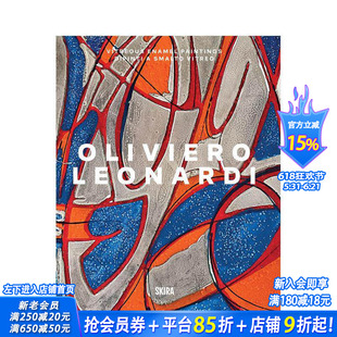 【预售】奥利维耶罗·莱昂纳迪：釉彩绘画 Oliviero Leonardi? Vitreous Enamel 原版英文艺术画册画集 正版进口书