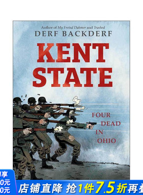 【预售】肯特州：俄亥俄州四人死亡 Kent State: Four Dead in Ohio 原版英文漫画书 正版进口书