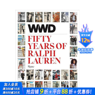 【预售】《女装日报》拉尔夫·劳尔五十年 WWD FIFTY YEARS OF RALPH LAURE 原版英文时尚设计 正版进口书