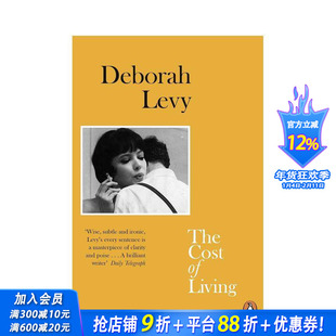 【预售】【德博拉·利维女性成长三部曲 2】生活的代价【Living Autobiography 2】The Cost of Living 英文文学传记 正版进口图书