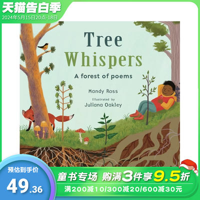 【预售】树的低语 【Child's Play Library】Tree Whispers 英文儿童插画故事绘本 进口童书