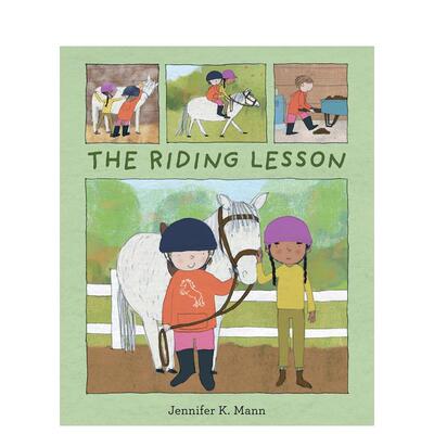 【现货】骑马课 The Riding Lesson 英文儿童插画故事绘本 英语进口童书