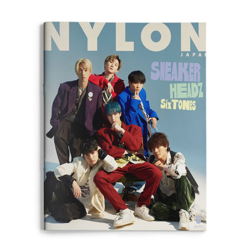 【现货】【单期杂志】SixTONES封面 Nylon Japan尼龙日本日文版 时尚综合杂志 2021年9月刊 图书