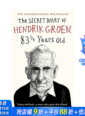 【现货】The Secret Diary of Hendrik Groen，亨德里克·格林的秘密日记英文原版 英文小说 正版进口书籍