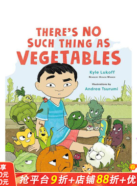 【现货】没有蔬菜这种的东西 There’s No Such Thing as Vegetables 英文儿童插画故事绘本 进口童书
