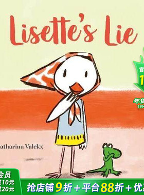 【现货】英文原版 李斯特的谎言 Lisette’s Lie 艺术插画绘本 儿童英语图画书 成长品格塑造 趣味故事 进口图书 善优童书