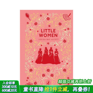原版 英语拓展阅读进口书 小妇人 Puffin Clothbound Women 海雀布纹经典 Little 英文小说故事 Classics 预售