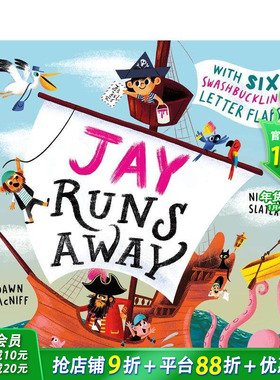 【预售】杰伊离家记 Jay Runs Away 原版英文儿童绘本 正版进口书
