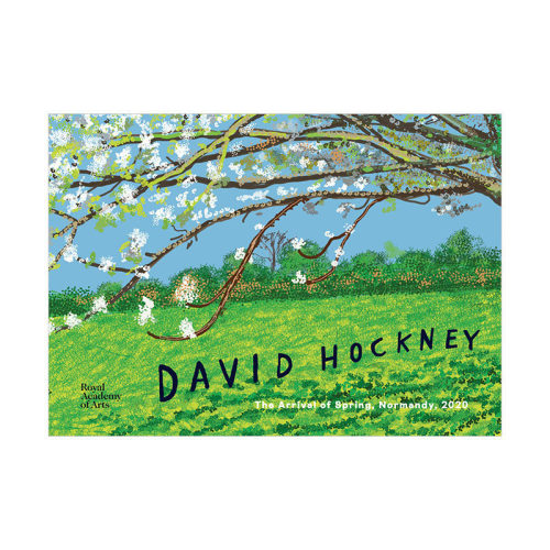 【现货】大卫·霍克尼:春天的到来,诺曼底2020David Hockney:The Arrival of Spring,Normandy英文原版当代艺术绘画册作品集