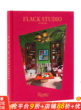 【预售】Flack Studio：室内设计作品 Flack Studio: Interiors 原版英文室内设计装饰 住宅空间 商业环境 正版进口书
