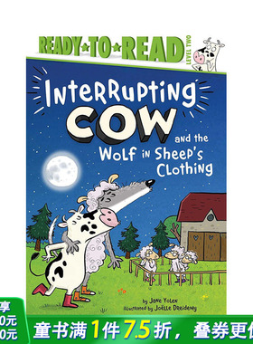 【预售】英文原版 打断牛和披着羊皮的狼（平装） Interrupting Cow and the Wolf in Sheep's Clothing 英文儿童故事绘本