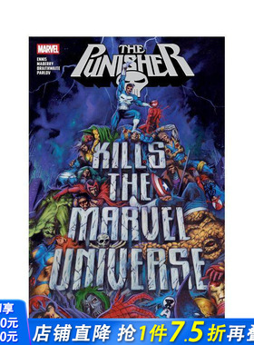 【预售】Marvel漫威 惩罚者屠杀漫威宇宙 PUNISHER KILLS THE MARVEL UNIVERSE 原版英文漫画书 正版进口书