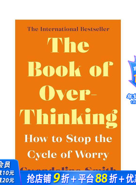 【预售】过度思考之书：如何停止焦虑循环 The Book of Overthinking 认知行为疗法 改善个人生活和人际关系 英文正版进口书