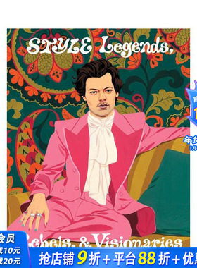 【预售】风格传奇记事本 Style Legends， Rebels， and Visionaries Notecards 原版卡牌 正版进口图书