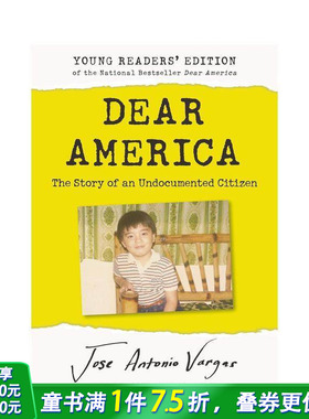 【现货】 Dear America: Young Readers’ Editio，亲爱的美国: 英文原版图书籍进口正版 Vargas 儿童分阶阅读