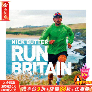【预售】跑遍英国：挑战世界纪录，跑完英国海岸线每一英里 Run Britain 原版英文运动 正版进口书
