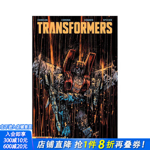 【预售】重启变形金刚 卷3 Transformers Vol. 3: Combiner Chaos  原版英文漫画书 正版进口书