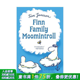 Finn 芬恩一家姆明控制器 Family Moomintroll 英语拓展阅读进口书 英文儿童章节桥梁故事书 现货