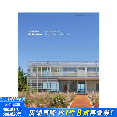 【预售】创意极简主义：Roger Ferris + Partners 建筑事务所 Inventive Minimalism 原版英文建筑设计 正版进口书