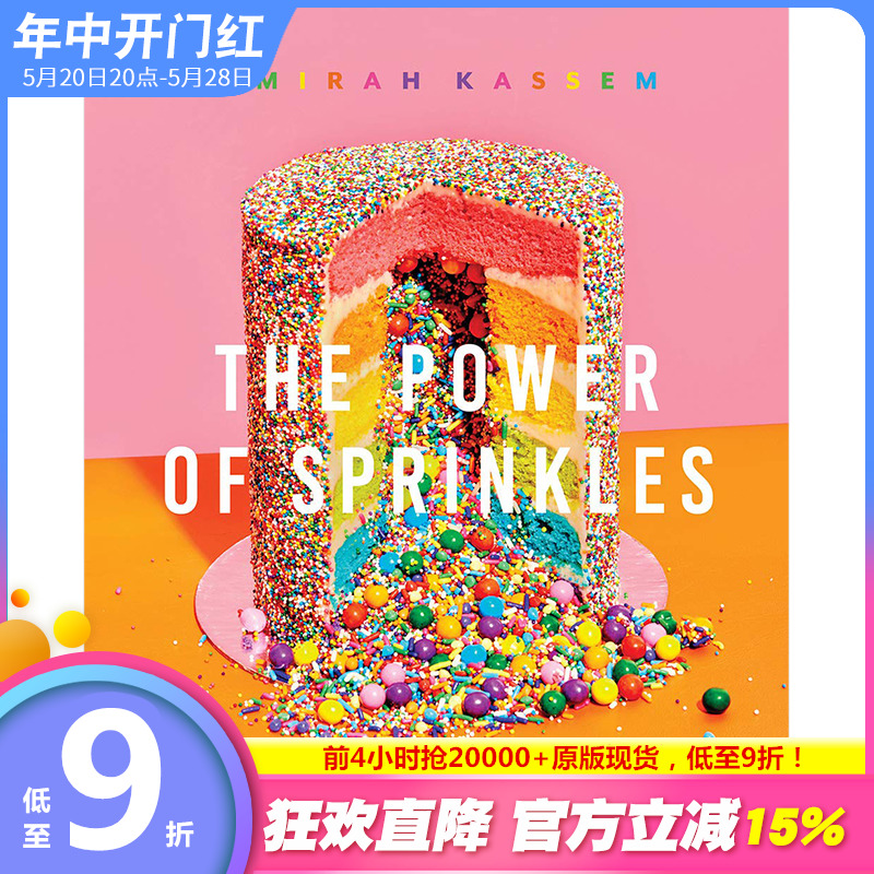 【现货】The Power of Sprinkles 糖屑的力量 Amirah Kassem艺术蛋糕 书籍/杂志/报纸 生活类原版书 原图主图