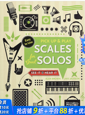 【现货】Scales for Great Solos 适合伟大du奏的音阶 英文原版音