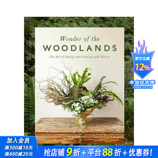 【预售】林地奇观 Wonder Of The Woodlands 原版英文手工制作 正版进口书