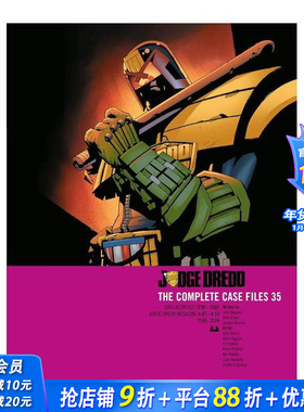 【预售】爵德判官：第 35 版：完整案件档案 Judge Dredd: The Complete Case Files 35 原版英文漫画书 正版进口书