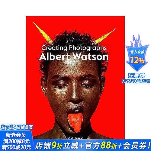【预售】艾伯特·沃森：摄影创作 【Masters of Photography】Albert Watson: Creating Photographs 原版英文摄影技法 正版进口书