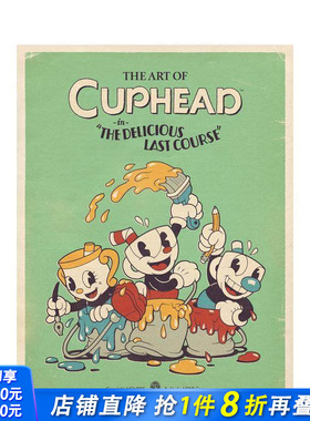 【现货】茶杯头艺术集：美味的最后一课 The Art of Cuphead: The Delicious Last Course 原版英文漫画书 正版进口书