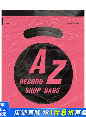 【现货】英文原版 英国唱片店购物袋视觉汇编：1940s to 1990s A-Z of Record Shop Bags 视觉艺术 社会科学 正版进口图书画册