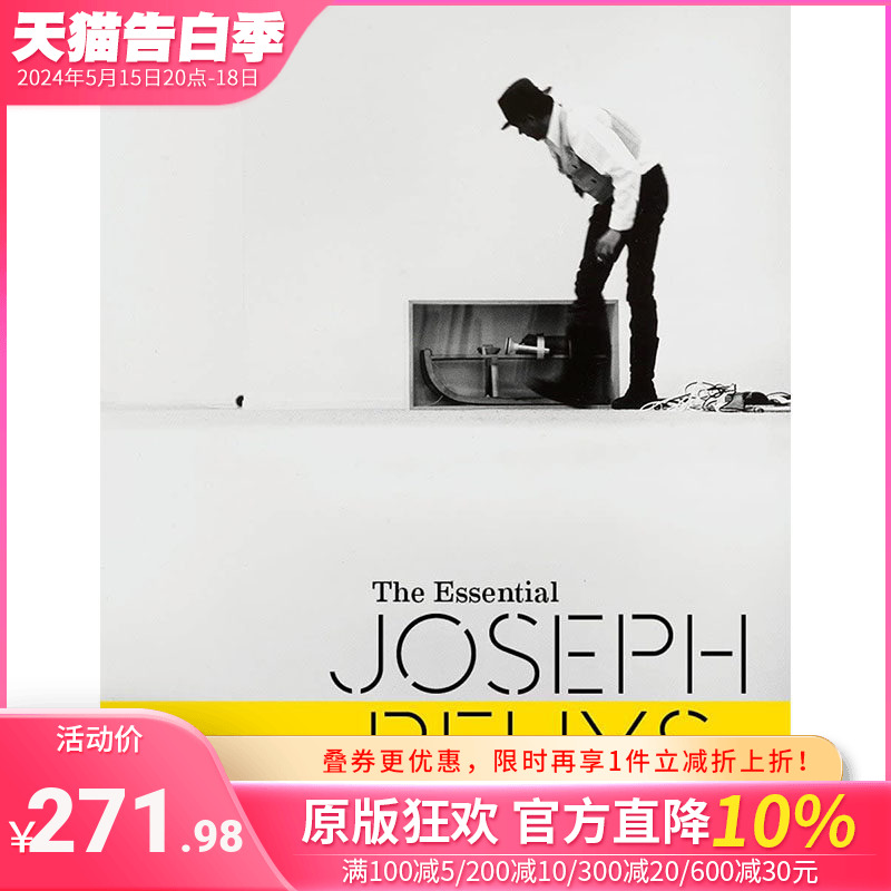 【预售】The Essential Joseph Beuys，本质约瑟夫·博伊斯英文原版图书籍进口正版 Alain Borer艺术