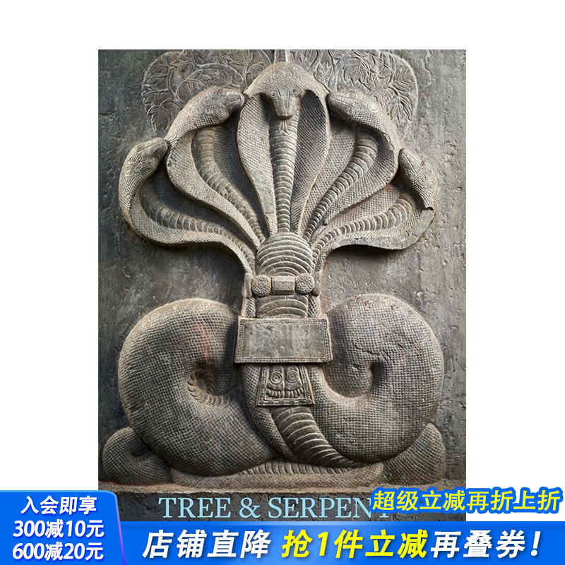 【预售】英文原版 树与蛇：印度的早期佛教艺术 Tree and Serpent: Early Buddhist Art in India 艺术历史与评论 正版进口书籍