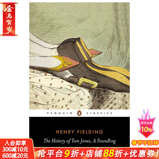 【预售】The History of Tom Jones，弃儿汤姆·琼斯的故事 Henry Fielding亨利·菲尔丁作品 英文原版