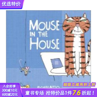the 英文原版 现货 儿童绘本 小老鼠 Mouse 房间里 House
