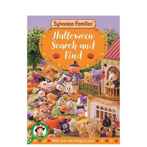 【预售】森贝尔家族：万圣节寻宝记 Sylvanian Families: Halloween Search and Find 英文儿童插画故事绘本 进口童书