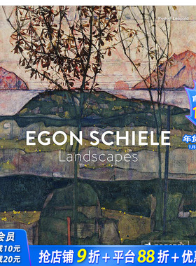 【现货】埃贡·席勒:风景画 Egon Schiele: Landscapes 欧洲自然绘画 分离派 现代艺术 原版英文艺术画册画集