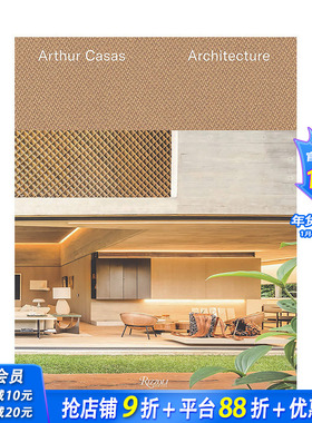 【预售】英文原版 巴西建筑师Arthur Casas：建筑专著 Arthur Casas: Architecture 建筑设计 正版进口图书 善优图书