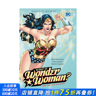 Woman 预售 Dlx 进口书籍 谁是神奇女侠 正版 英文原版 善优图书 Who 英文漫画 Wonder