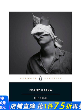 【预售】【卡夫卡】 The Trial 原版英文文学小说 正版进口书