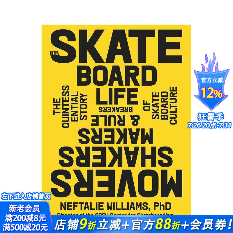 【预售】滑板人生：滑板文化精髓史 The Skateboard Life 原版英文运动 正版进口书