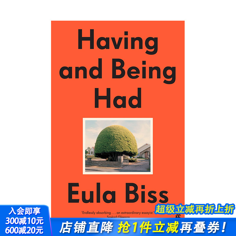 【预售】英文原版 拥有与被拥有 Having and Being Had 英文散文 正版进口书籍 善优图书