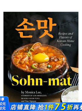 【预售】Sohn-mat： 韩国家常风味食谱 Sohn-mat: Recipes and Flavors of Korean Home Cooking 原版英文餐饮美食 正版进口图书