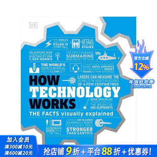 【现货】【DK万物运转原理】技术运作原理 【DK How Stuff Works】How Technology Works 原版英文社会科学 正版进口书