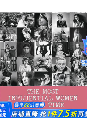 【预售】当代具影响力的女性 The Most Influential Women of Our Time 原版英文摄影作品集纪实 正版进口书