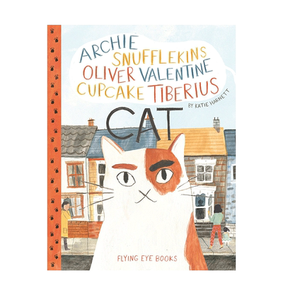 【现货】一只很多名字的貓Archie Snufflekins Cat 精装艺术绘本 Katie Harnett插画 动物与人 温暖故事]英文儿童进口书