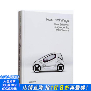 【现货】英文原版 根与翼：彼得·希瑞尔:设计师、艺术家和幻想家 Roots and Wings 工业产品设计 正版进口书籍 善优图书