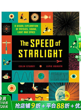 【现货】【博洛尼亚入围插画师Ximo Abadía】星光的速度 The Speed of Starlight 英文儿童插画故事绘本 进口童书