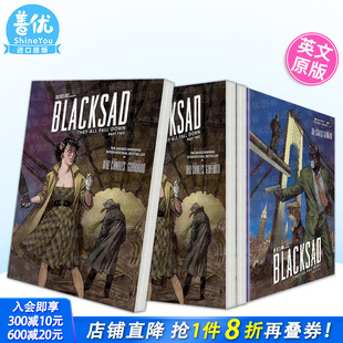 第1 进口书 Two正版 They 现货多册选拍 黑猫侦探：大厦全倾 All 2023艾斯纳奖Z佳引进 2部 Down·Part 英文漫画 Fall Blacksad